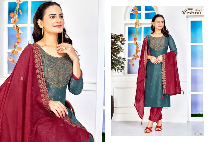 Sarista By Vishnu Designer Wholesale Dress Material Exporters In India